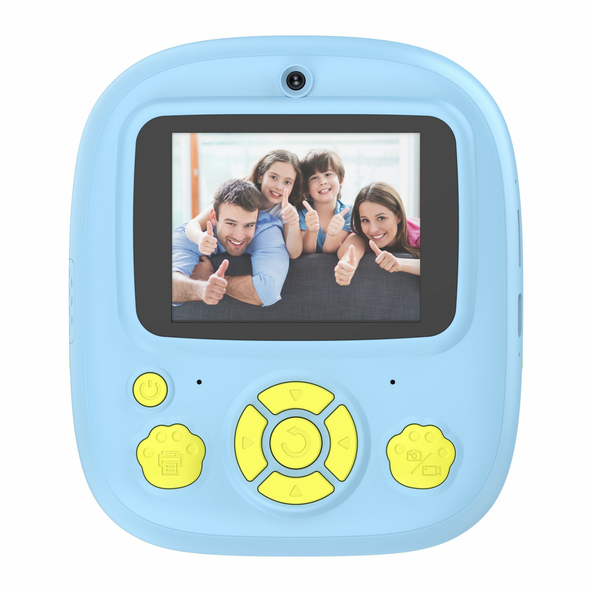 P5 2.4-Inch Kids Instant HD Video Print Camera Photo Printer with 32G TF Card and Card Reader