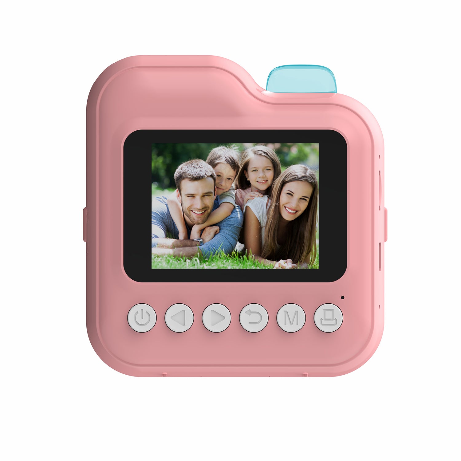 Q6 Instant Print Camera for Kids Digital Camera for Inkless Photo Lable Printing