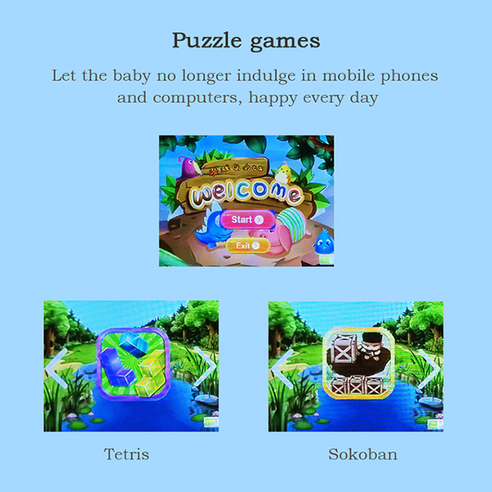 UL-1219a Mini 2-Inch Screen Kid's Educational Camera Children Video Camera Toy