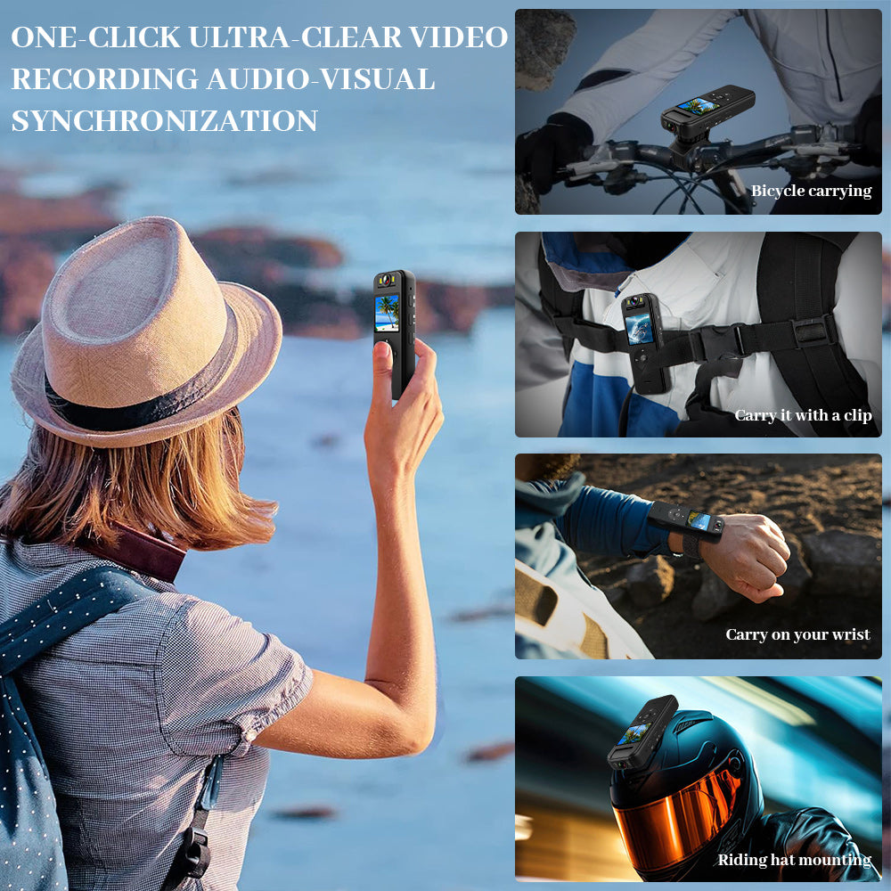 Z09 WiFi Outdoor Sports Cycling Video Recording Camera 4K HD Waterproof Camera