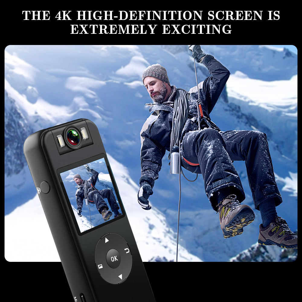 Z09 WiFi Outdoor Sports Cycling Video Recording Camera 4K HD Waterproof Camera