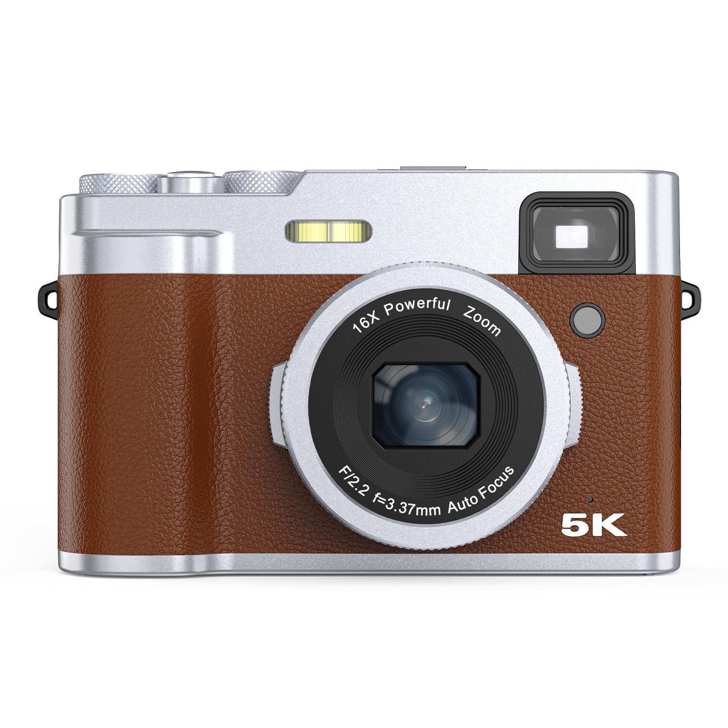 DC203 Kids 5K Camera 48MP Digital Camera 16X Digital Zoom Dual Camera for Teens