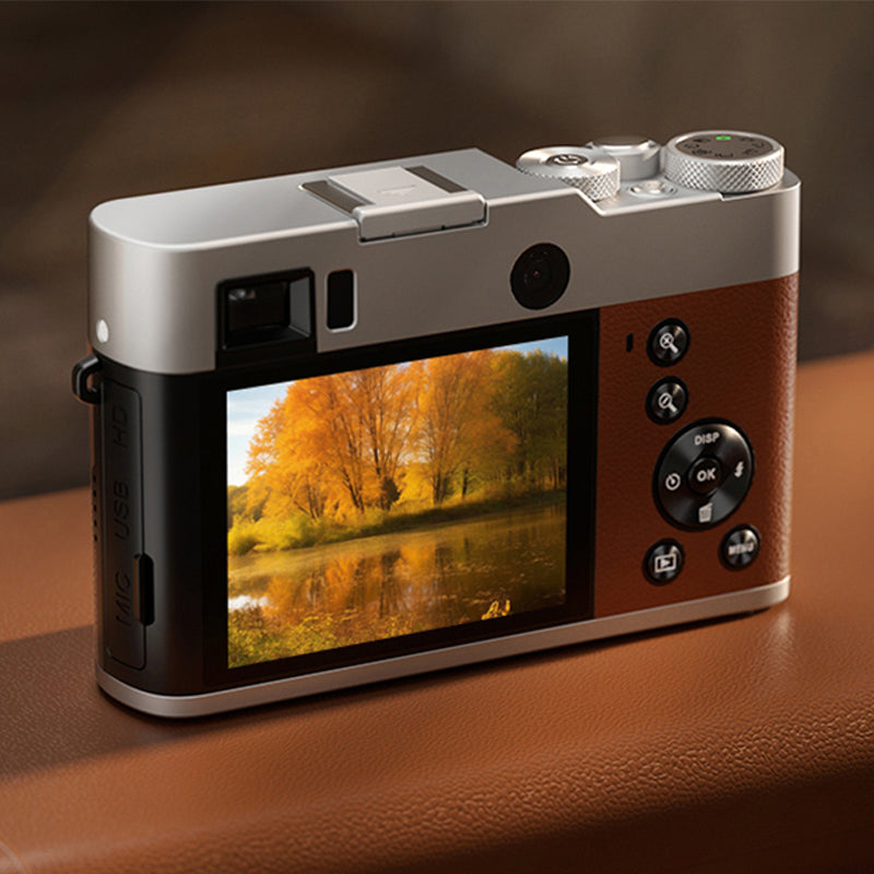 DC203 Kids 5K Camera 48MP Digital Camera 16X Digital Zoom Dual Camera for Teens