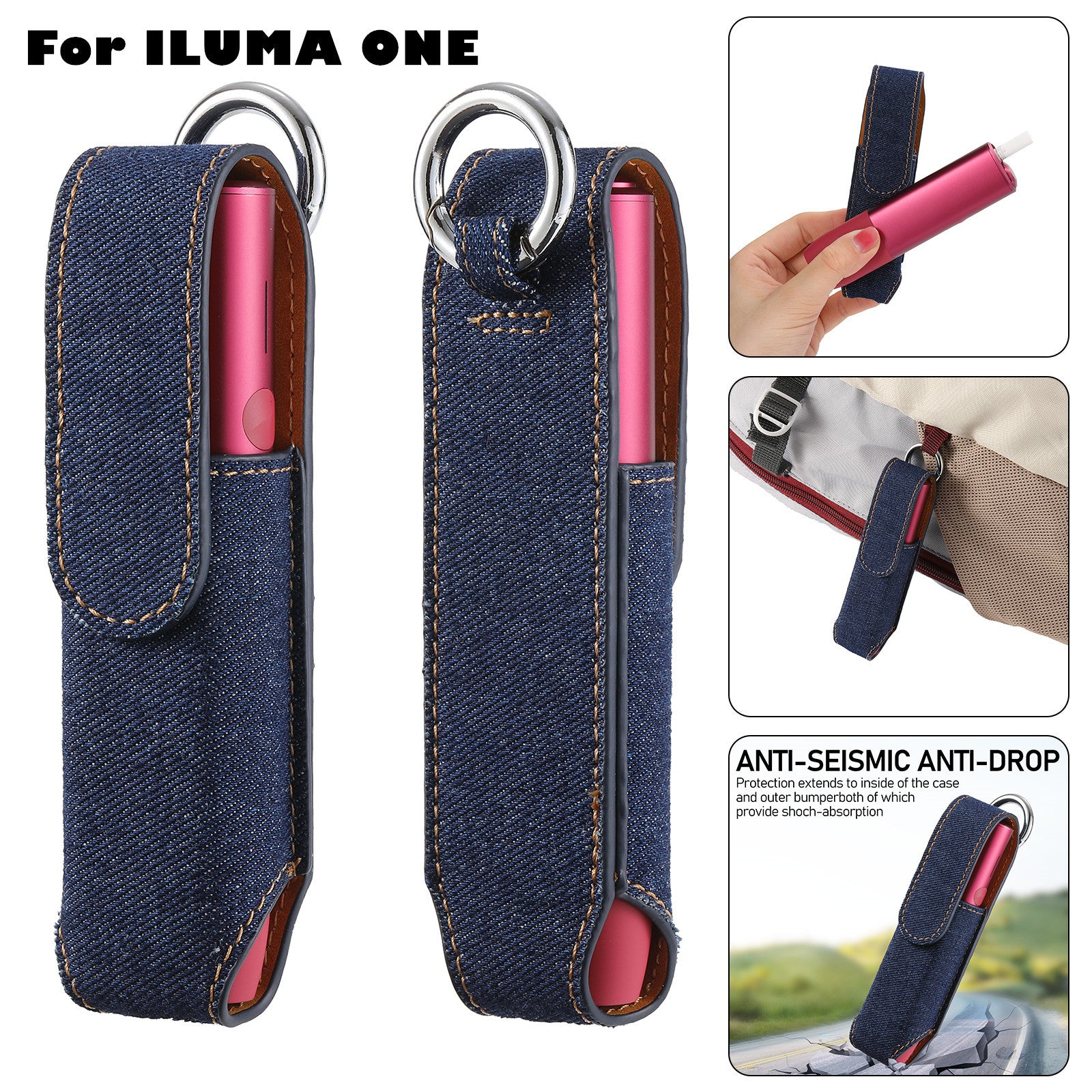 Storage Bag for IQOS Iluma One Cigarette Protective Cover E-Cigarette Holder