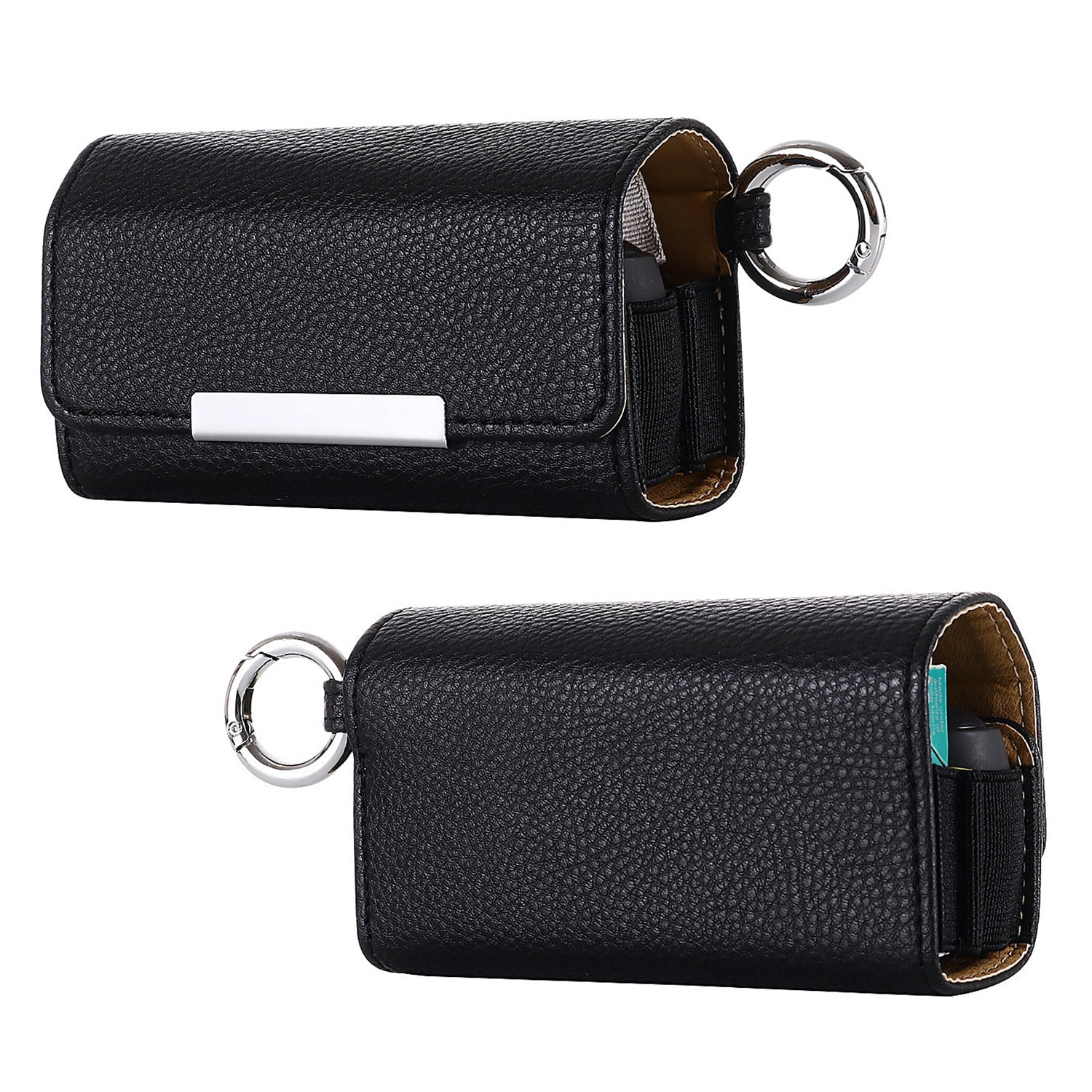 For IQOS 3 / Iluma Prime Case PU Leather Portable Electronic Cigarette Storage Bag