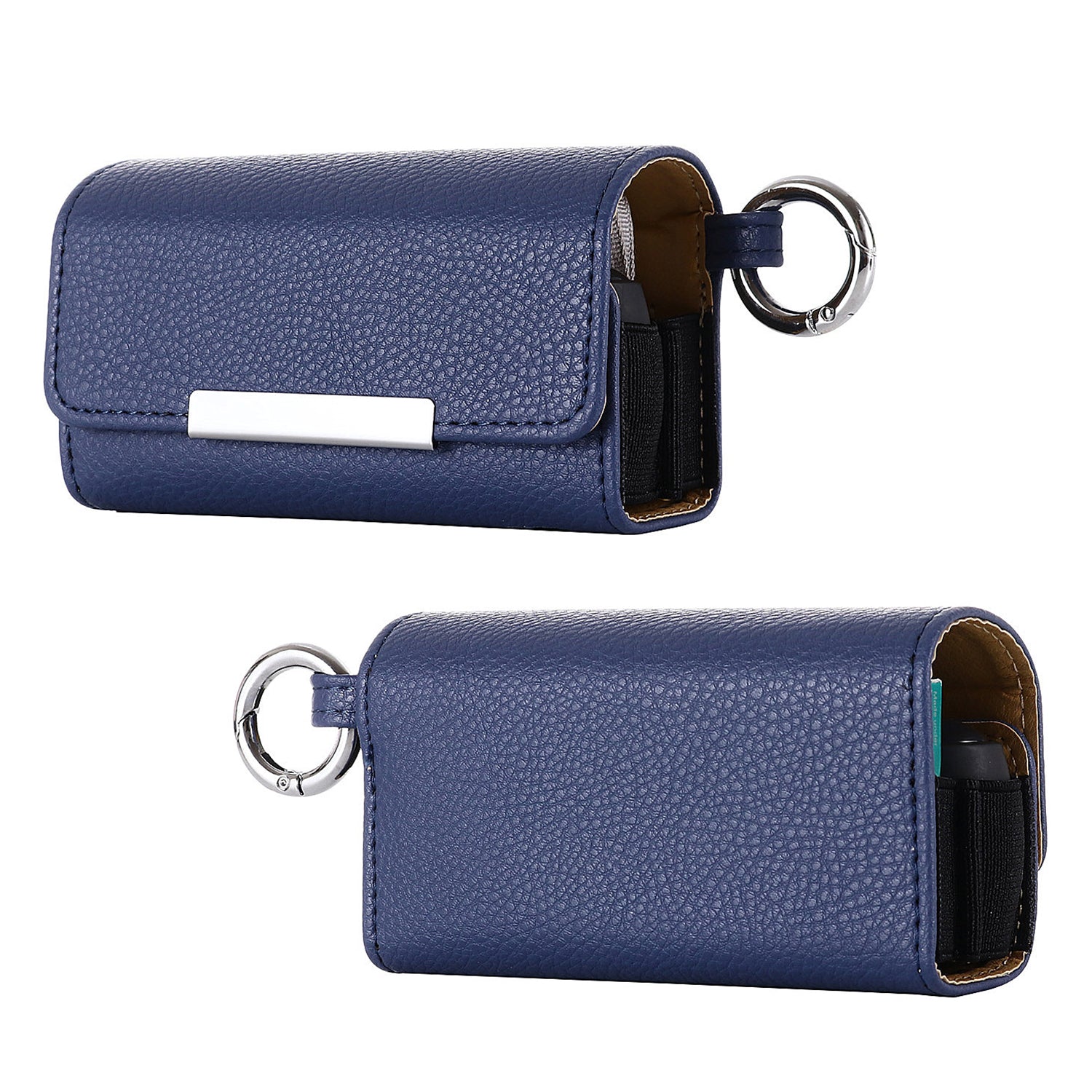 For IQOS 3 / Iluma Prime Case PU Leather Portable Electronic Cigarette Storage Bag