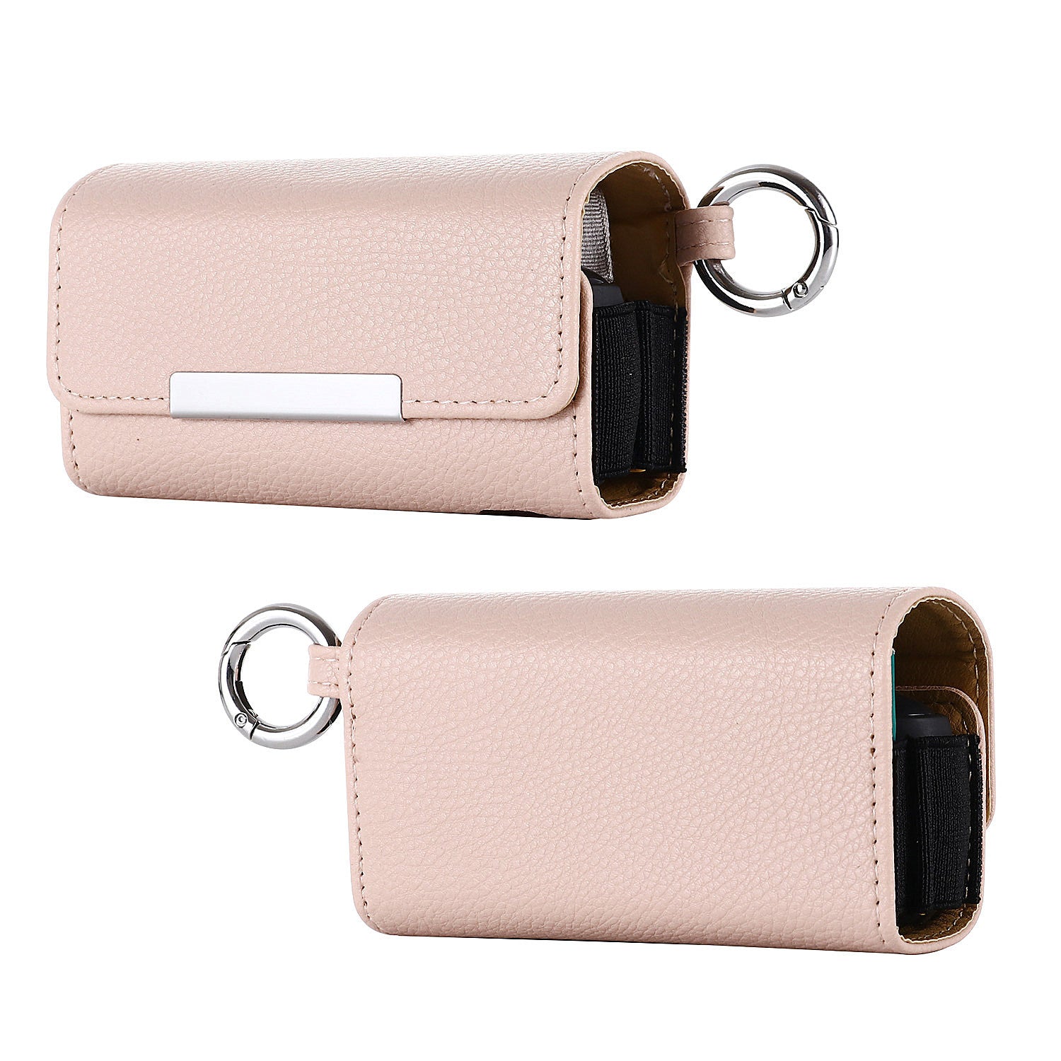 E-Cigarette Case for IQOS 3 / 3 Duo , Portable PU Leather Litchi Texture Storage Bag