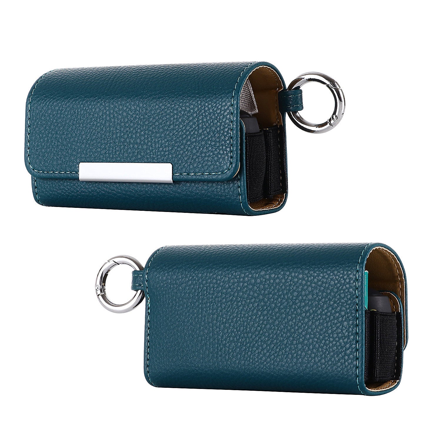 E-Cigarette Case for IQOS 3 / 3 Duo , Portable PU Leather Litchi Texture Storage Bag
