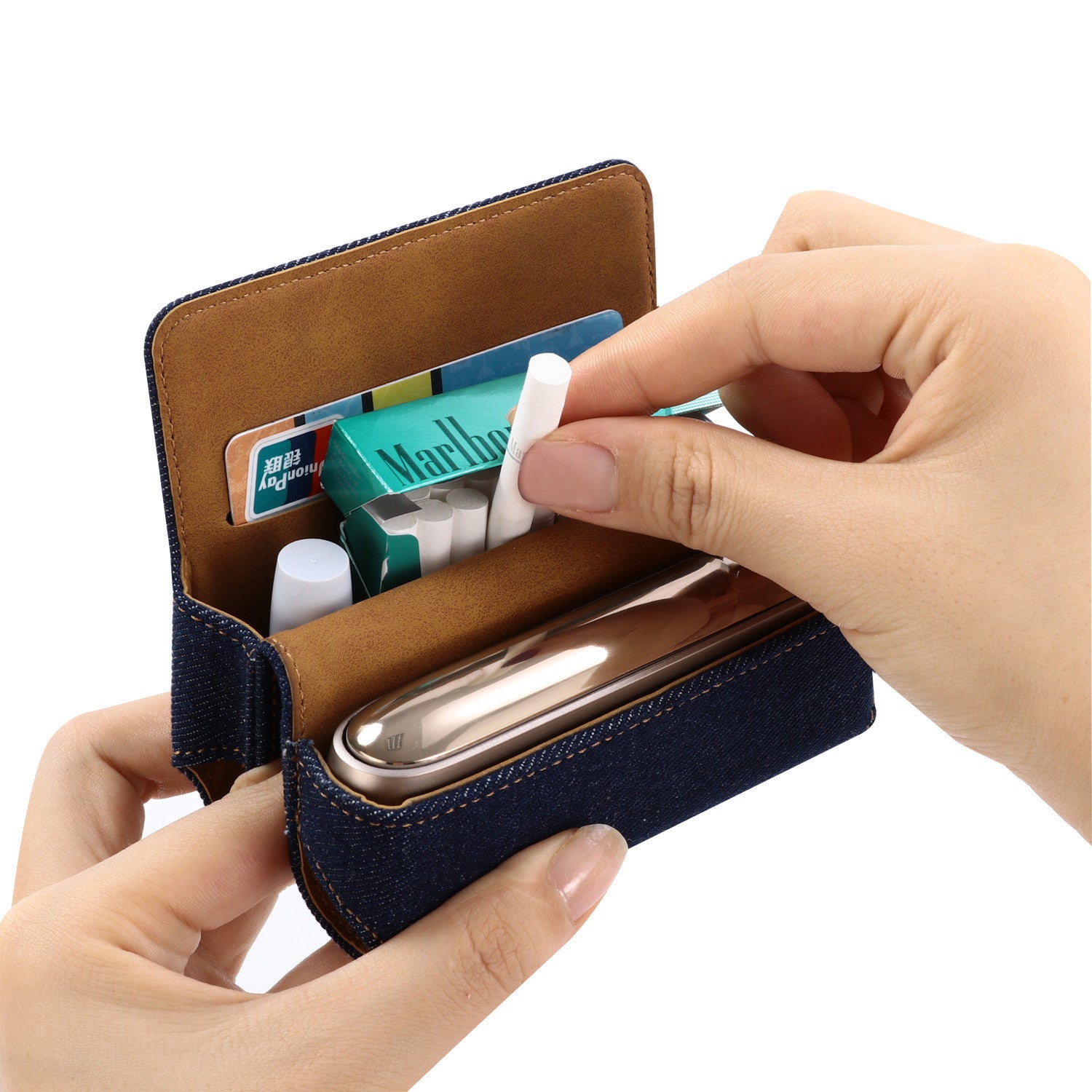 For IQOS 3 / 3 Duo / Iluma Cigarette Case Anti-Shock Protective Storage Cover