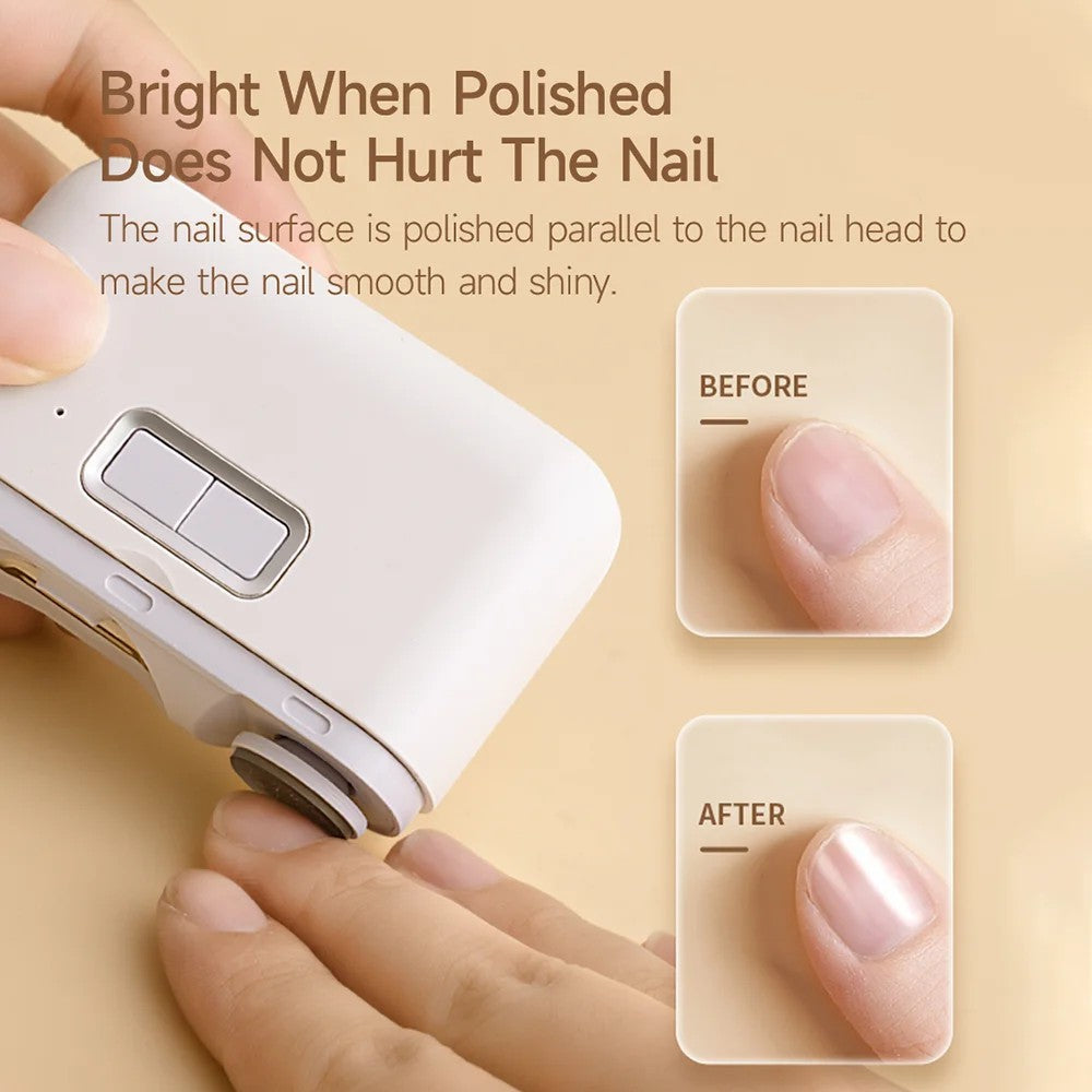 XIAOMI YOUPIN SHOWLON LQ-DDZJD01 Electric Nail Clippers Polishing Automatic Nail Clippers Pro Trimmer Nail Cutter