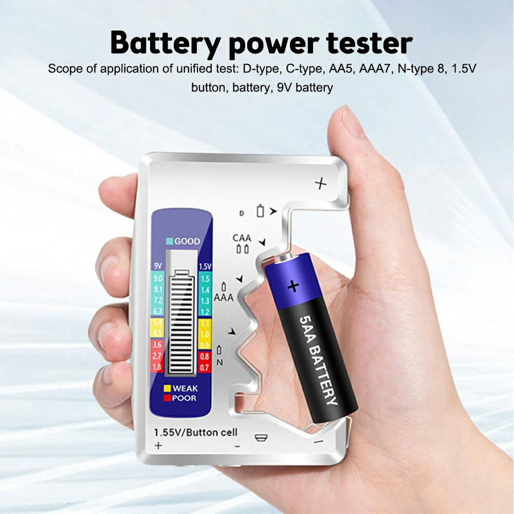 BT886  Battery Power Tester Digital Display Portable Battery Capacity Indicator
