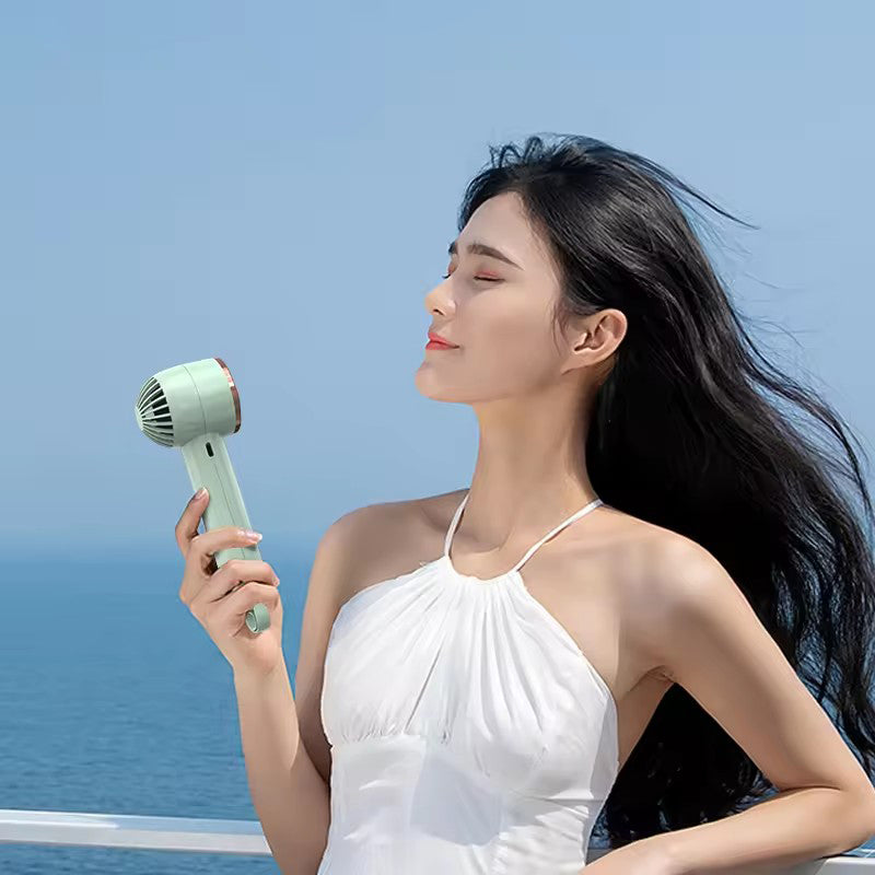 CL02 USB Semiconductor Fan Outdoor Summer Cooler Cooling Effect Handheld Fan