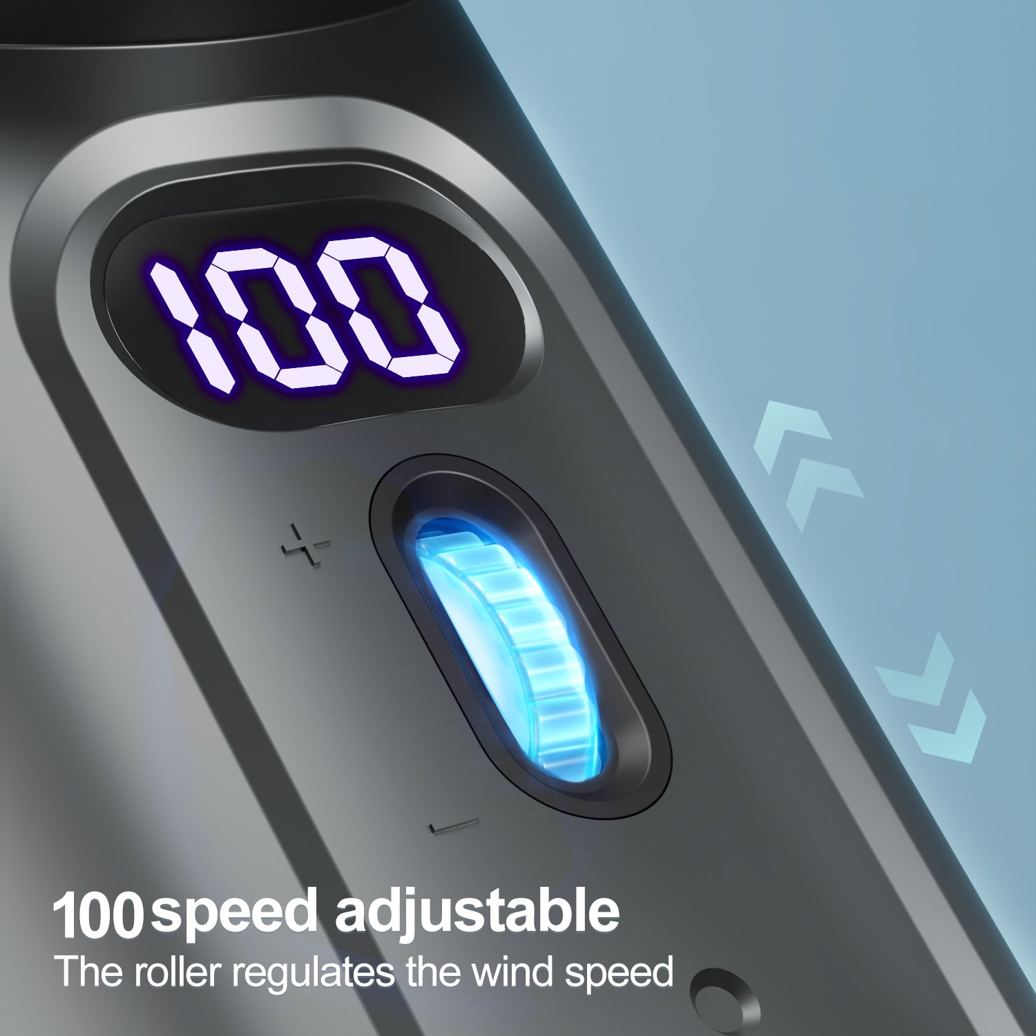 FC1 Summer Cooler Desktop Fan Turbine Handheld Fan with 100 Wind Speed Levels