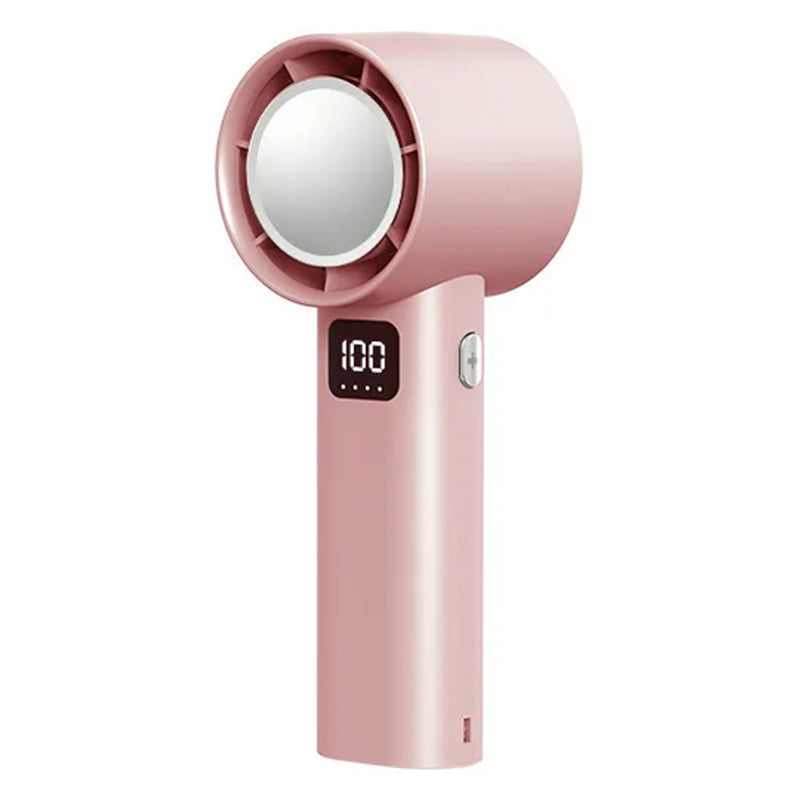A60 100 Gears Stepless Adjustable Digital Display Powerful Turbo Handheld Fan