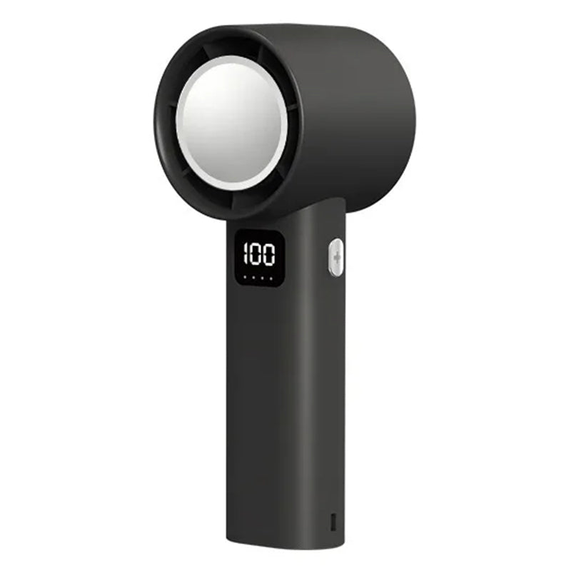 A60 100 Gears Stepless Adjustable Digital Display Powerful Turbo Handheld Fan