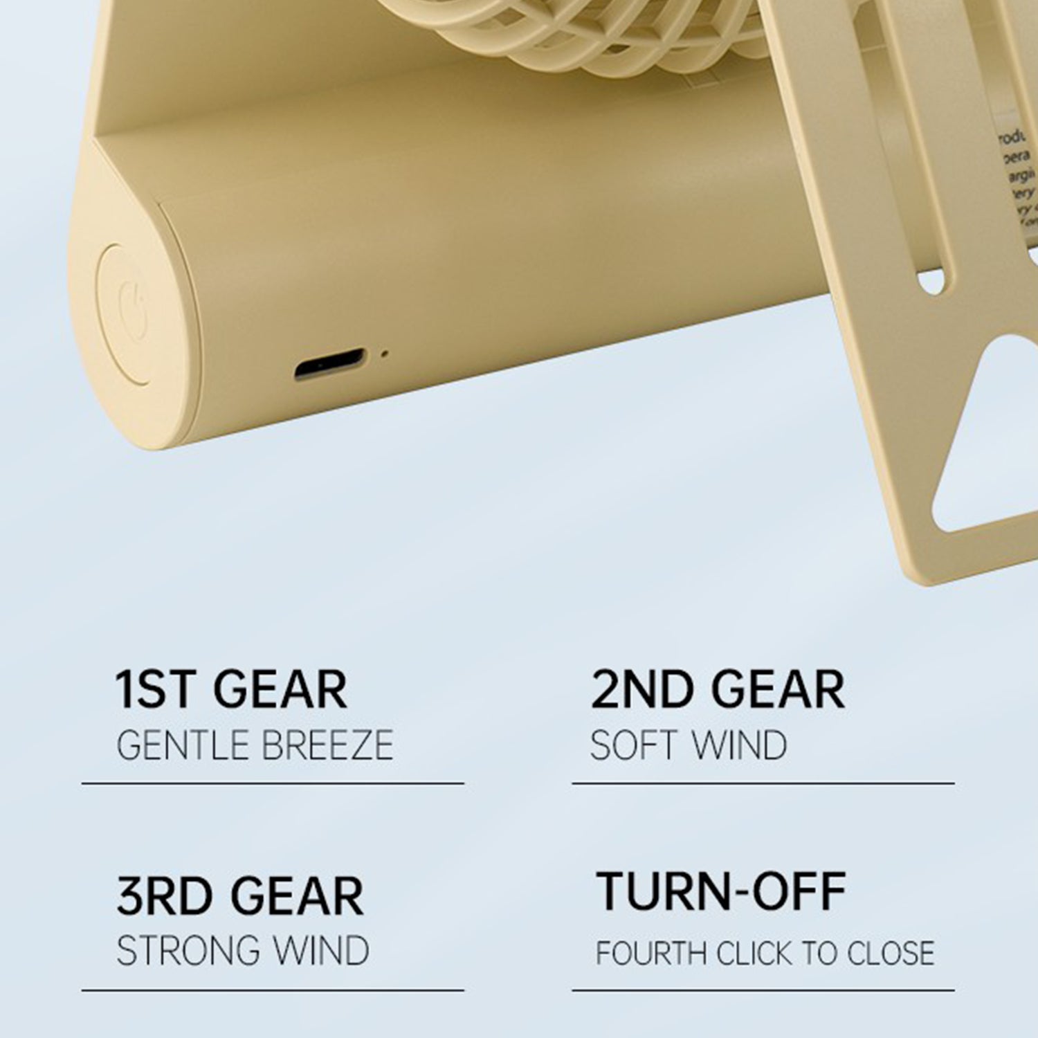 AR-13 Summer Cooler Silent Operation Desktop Fan Hanging Fan for Home Office