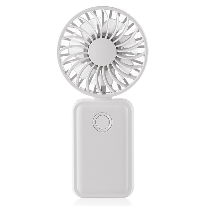 F458 Summer 3 Speeds Adjustable Foldable Mini Handheld Fan with Neck Rope