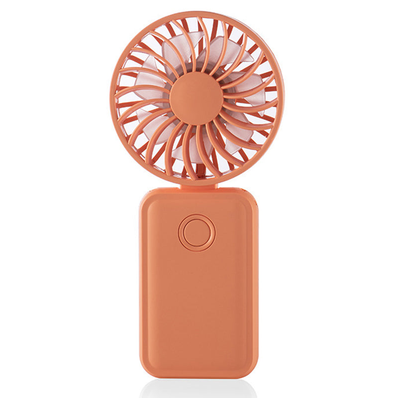 F458 Summer 3 Speeds Adjustable Foldable Mini Handheld Fan with Neck Rope