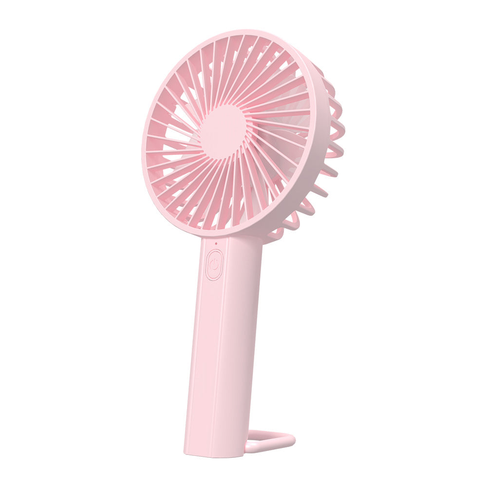 F35 Powerful Handheld Fan 1200mAh 3 Speed Desk Fan with Hanging Hole Rechargeable Cooling Fan