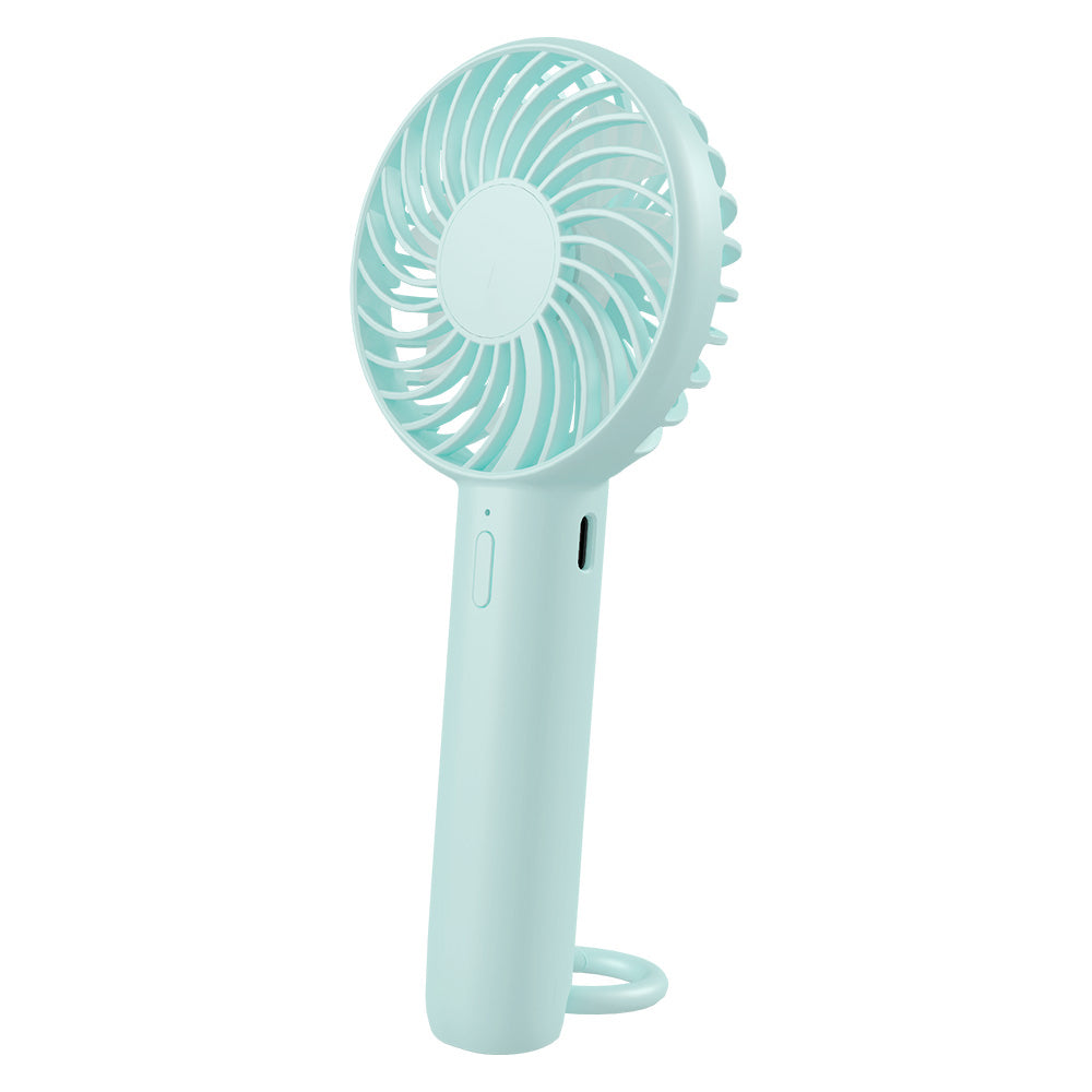 S3213 Folding Digital Display Mini Fan Quiet Portable Neck-Mounted Cooling Fan