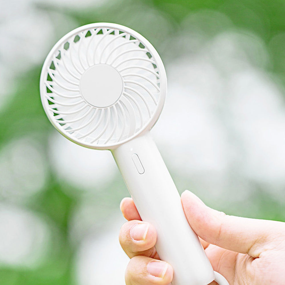 S3213 Folding Digital Display Mini Fan Quiet Portable Neck-Mounted Cooling Fan