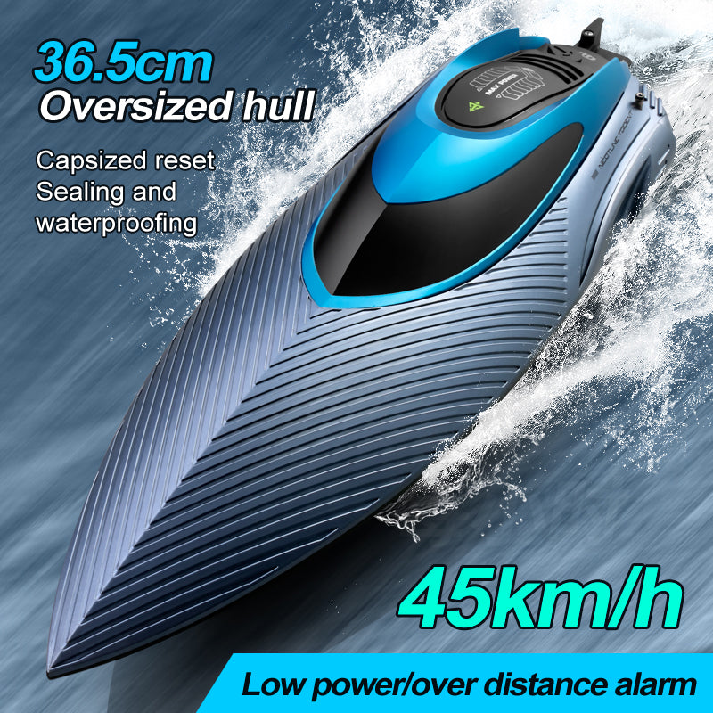 4DRC S3 RC Speedboat 2.4Ghz Remote Control Boat Kids Water Toy, 2 Batteries