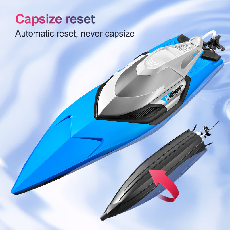 4DRC S2 High-Speed RC Boat 70Km / h Speedboat Toy, Dual Batteries