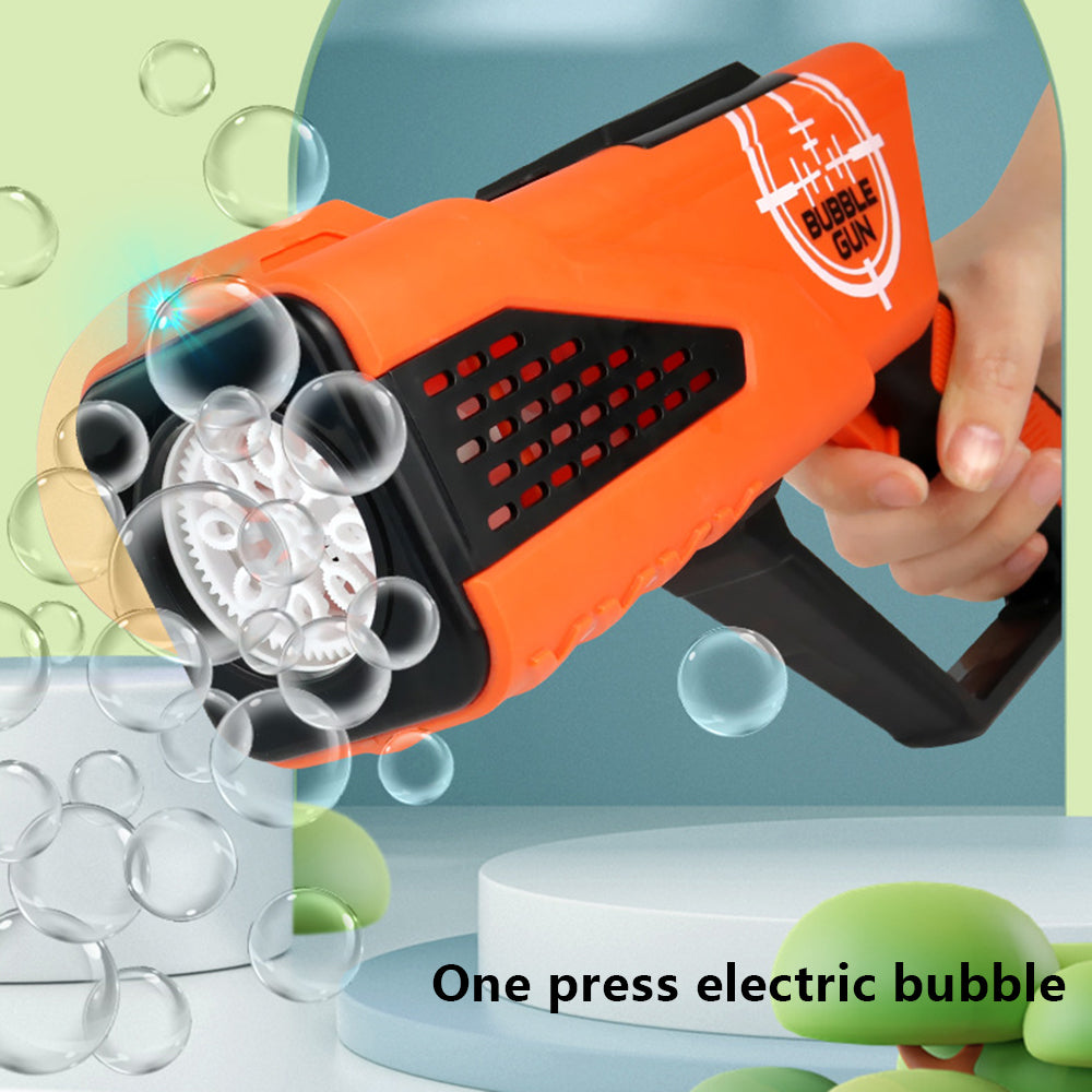 5474-1 36Pcs / Box Electric Bubble Gun Hand-held Soap Bubbles Generator Kids Toy with Light