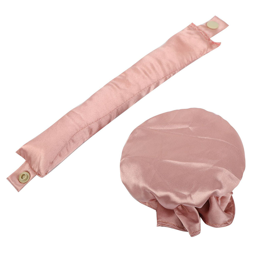 FQ165 Overnight Hair Curler Rod Bun Type Curling Hair Maker with Bun Cover