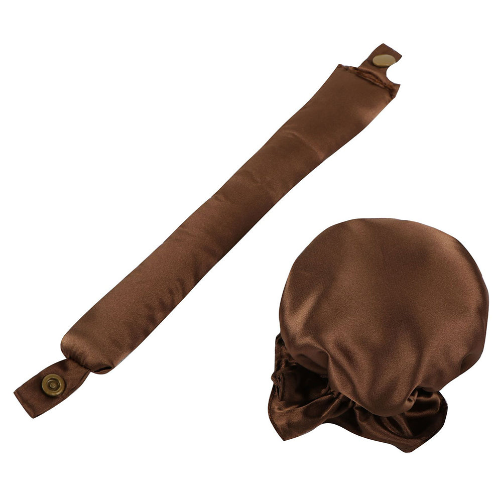 FQ165 Overnight Hair Curler Rod Bun Type Curling Hair Maker with Bun Cover