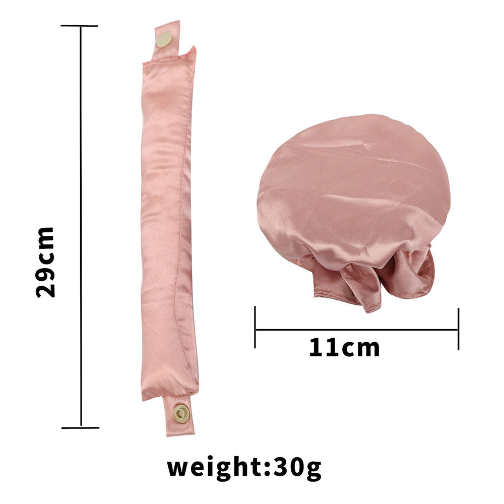FQ165 Overnight Hair Curler Rod Bun Type Curling Hair Maker with Bun Cover