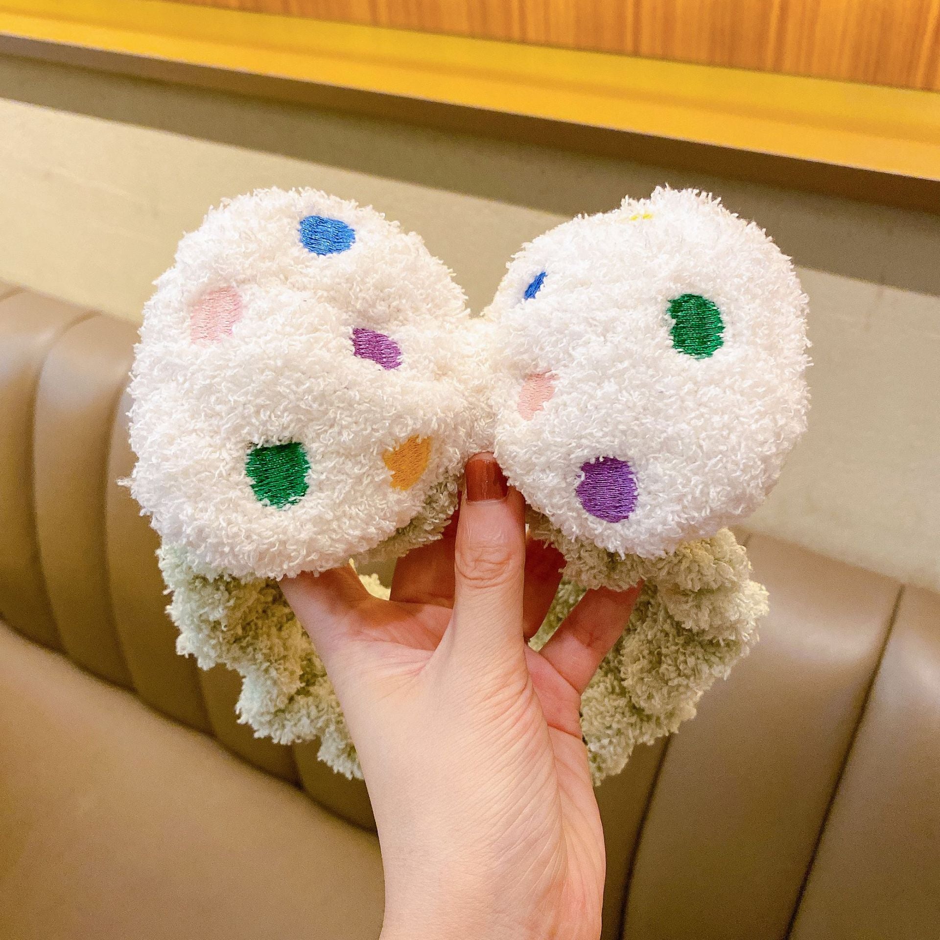 SFD073 Women Makeup Headband Bowknot Face Washing Hairband