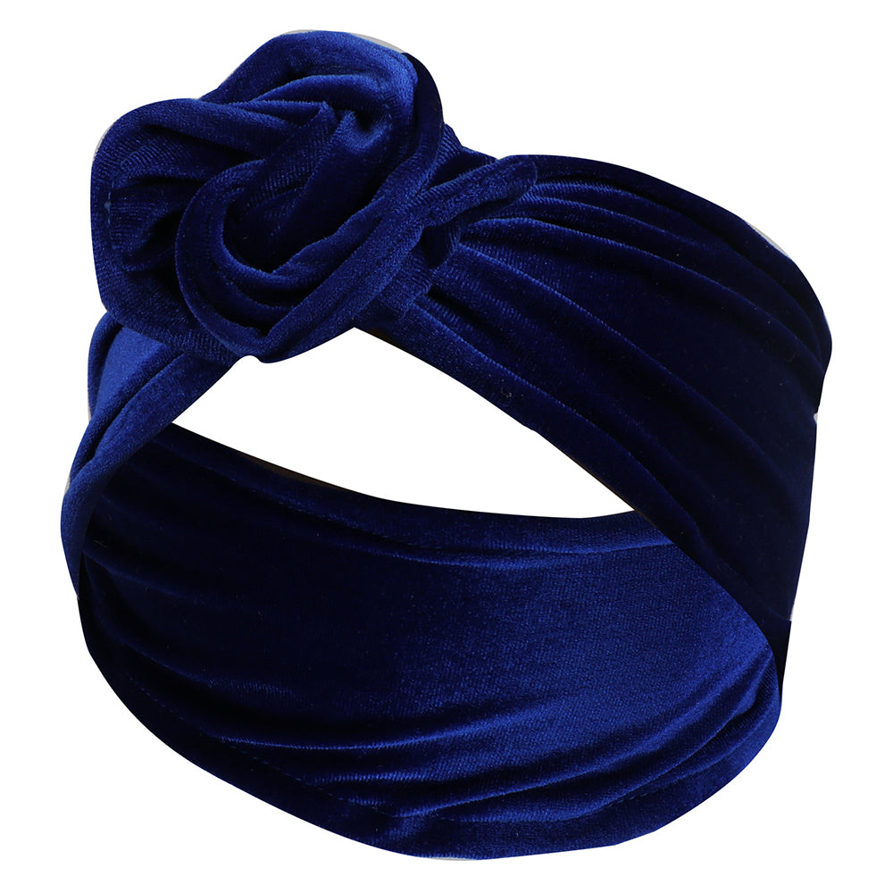 FD066 Wire Headband Adjustable Pattern Print Wired Hair Tie Head Scarf