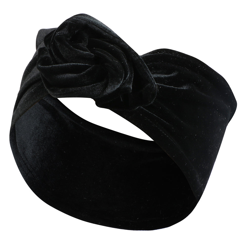FD066 Wire Headband Adjustable Pattern Print Wired Hair Tie Head Scarf