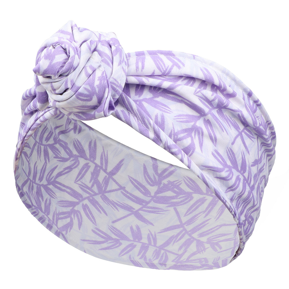 FD066 Wire Headband Adjustable Pattern Print Wired Hair Tie Head Scarf
