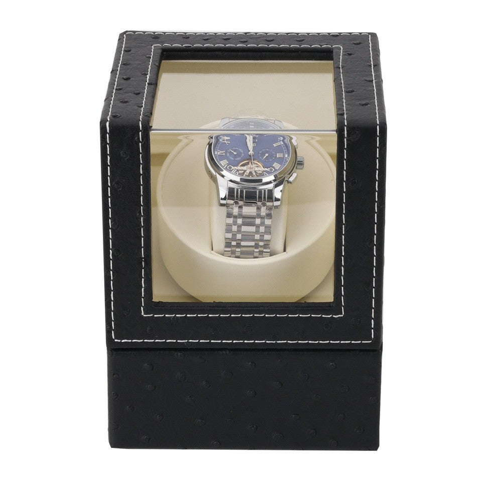 W125 Automatic Single Watch Electric Rotating Box Watch Leather Display Box