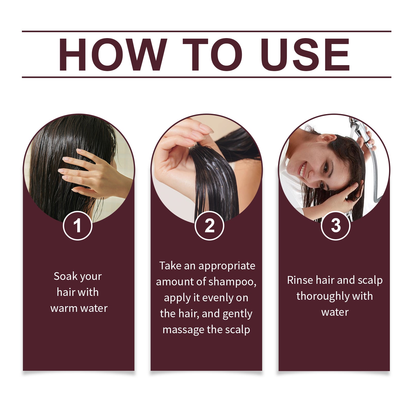 EELHOE Battana Shampoo Moisturizing Repair Nourishing Smooth Oil Control Shampoo