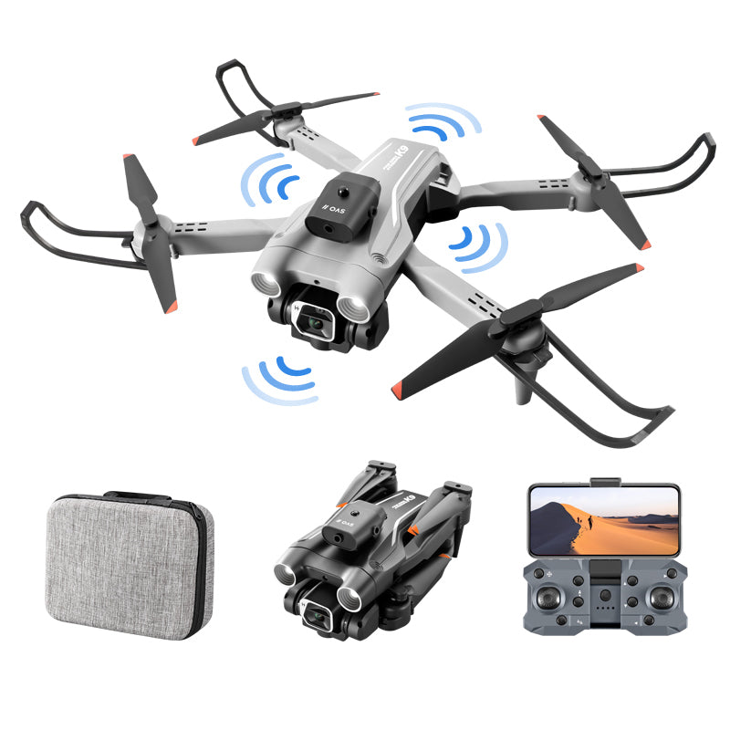 XKJ K9 Obstacle Avoidance RC Drone 4K HD Aerial Photography Folding Aircraft Z908 (Single Battery)