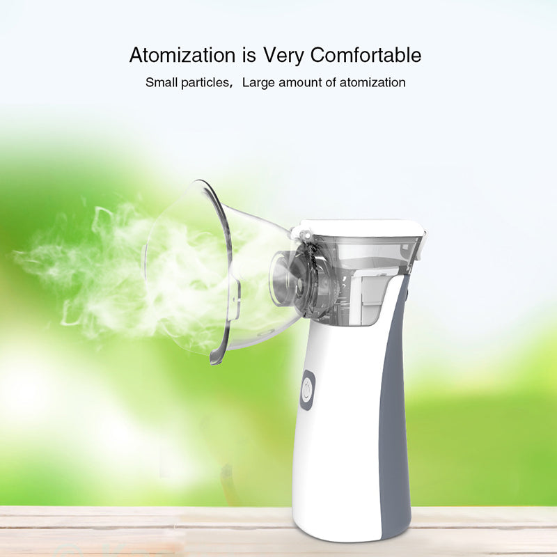 Handheld Nebulizer Medical Silent Ultrasonic Inhalator Relief from Allergies Asthma for Breathing Problems