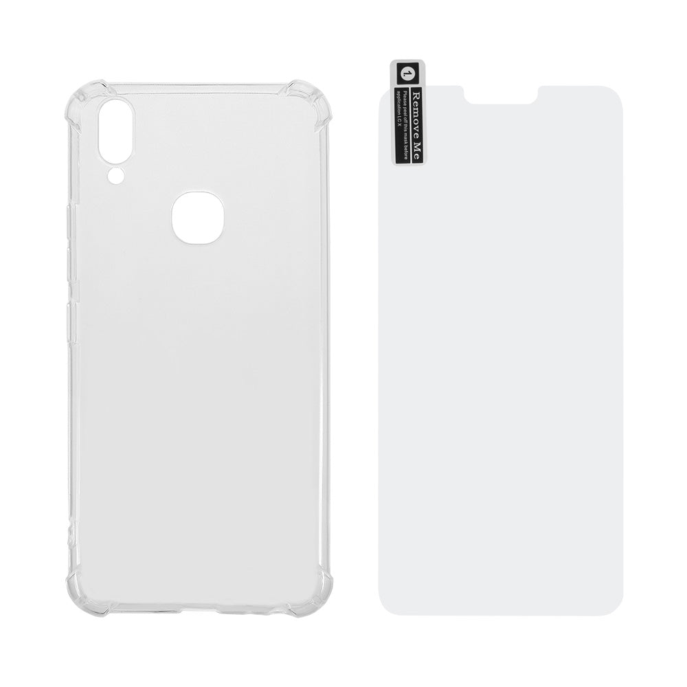 For OPPO A37 Black LCD Screen and Digitizer Assembly Repairing Tools TPU Phone Case Screen Tempered Film
