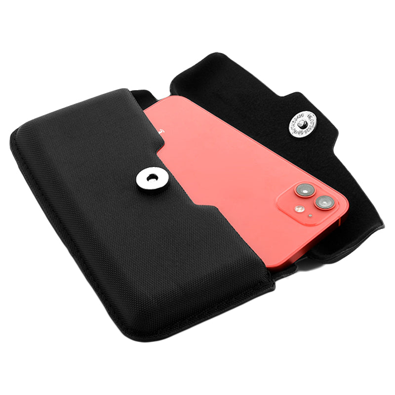 Cell Phone Holster Hard EVA Case for iPhone 12/13 Huawei Belt Clip Phone Case Carrying Pouch Holder