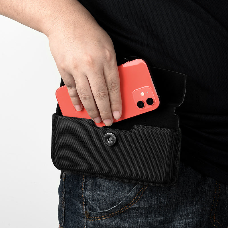 Cell Phone Holster Hard EVA Case for iPhone 12/13 Huawei Belt Clip Phone Case Carrying Pouch Holder
