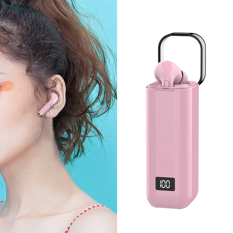 M-A8 Single Ear Bluetooth Headset In Ear Music Wireless Earbuds Sports Invisible Earphone with Charging Case