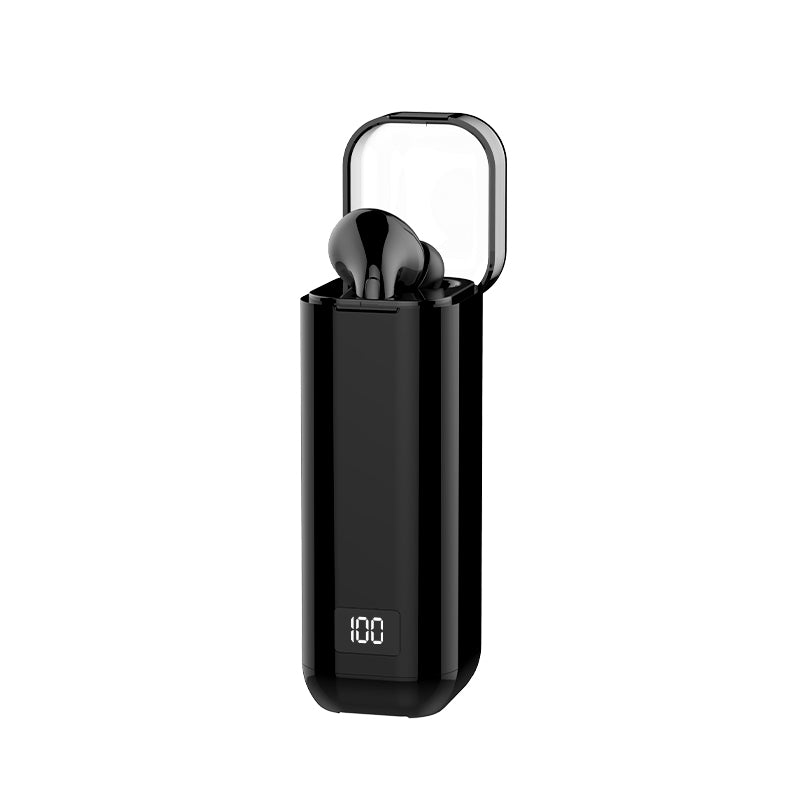 M-A8 Single Ear Bluetooth Headset In Ear Music Wireless Earbuds Sports Invisible Earphone with Charging Case