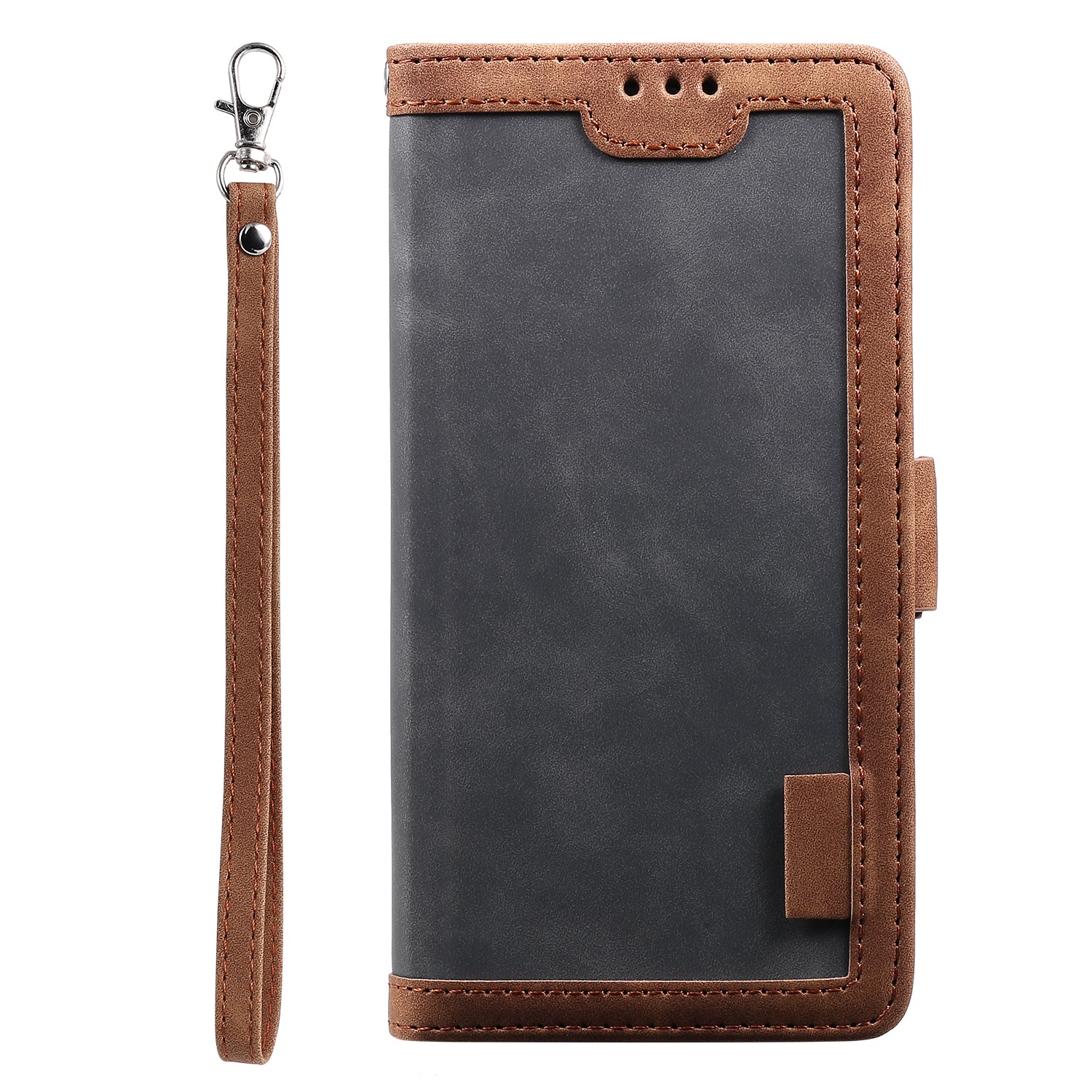 Retro Splicing PU Leather Wallet Magnetic Phone Cover for iPhone 8 / 7 / SE (2020) /SE (2022) 4.7 inch