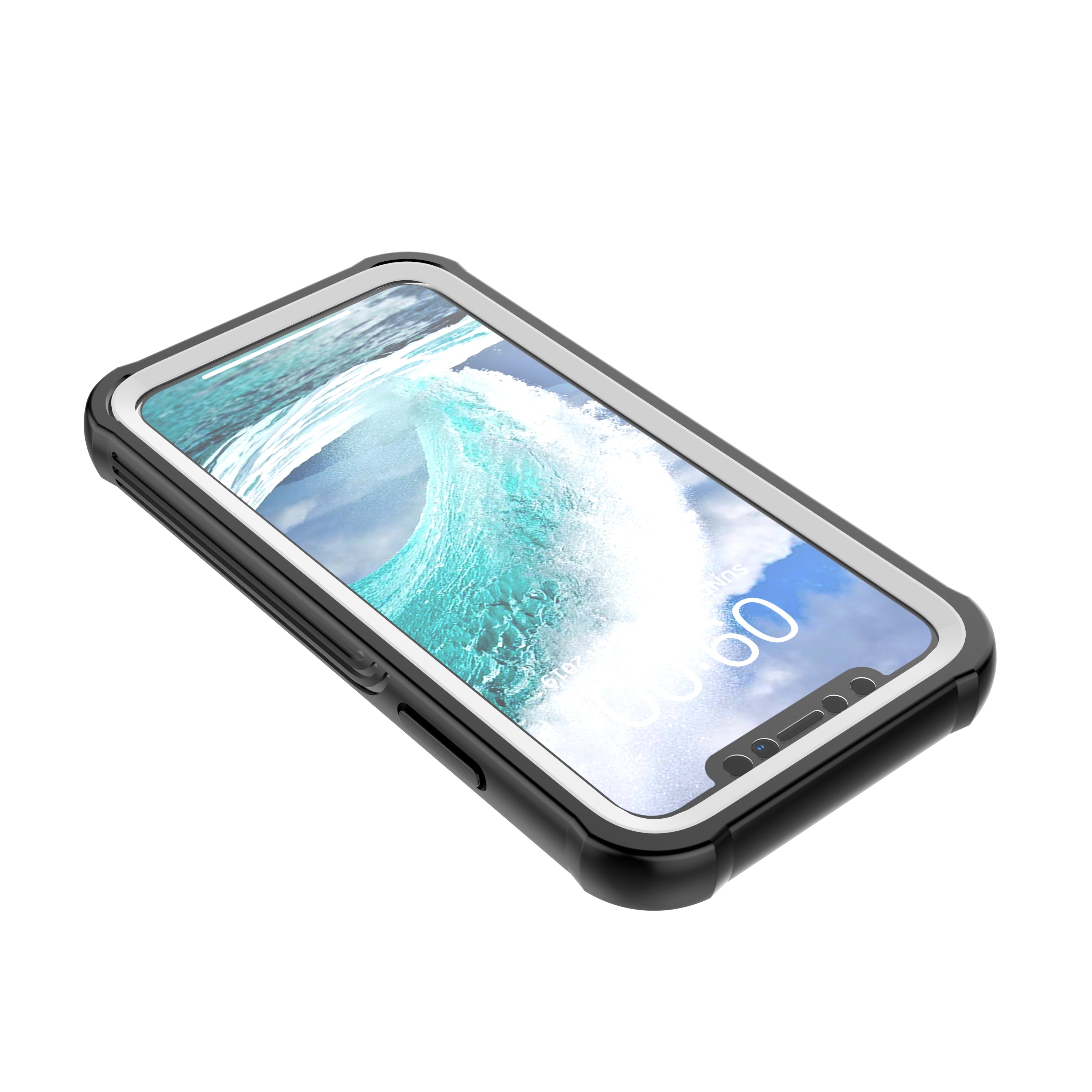 Anti-drop Full-body Protection Hard PC Cover Built-in PET Screen Film for iPhone 11 6.1 inch