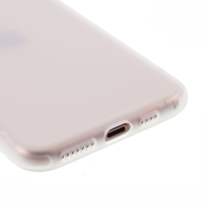 DIVI Frosted Soft TPU Cover with Tempered Glass Screen Protector for iPhone 11 6.1 inch