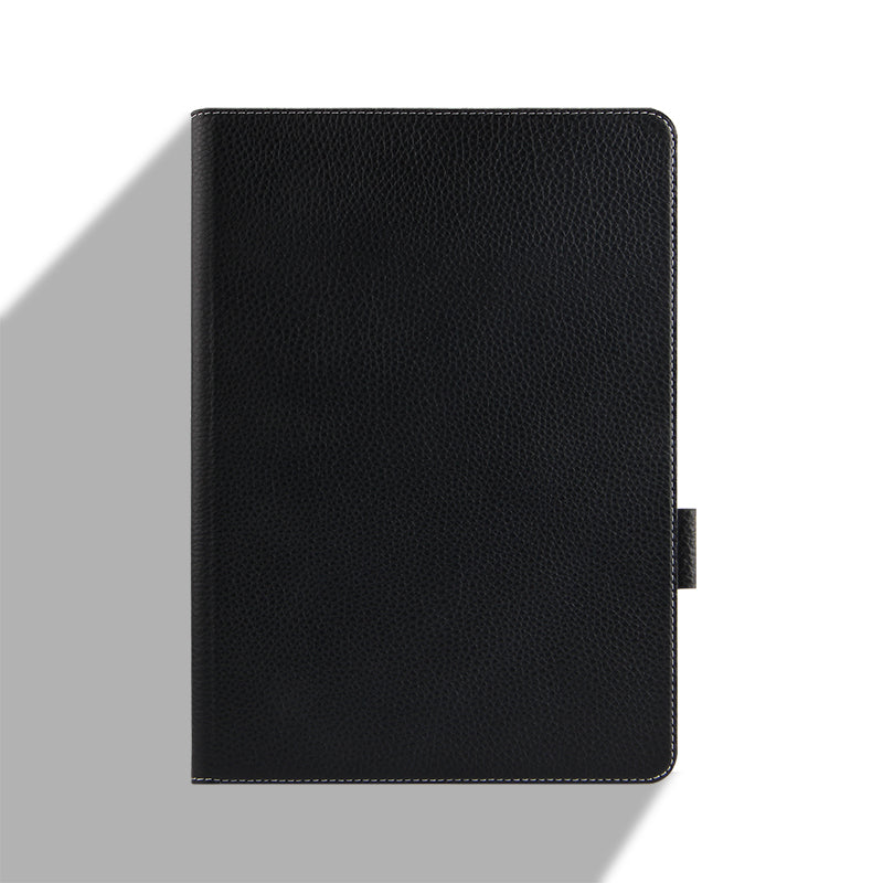 Top Layer Cowhide Leather Stand Shell Case for iPad 10.2 (2021) (2020) (2019)
