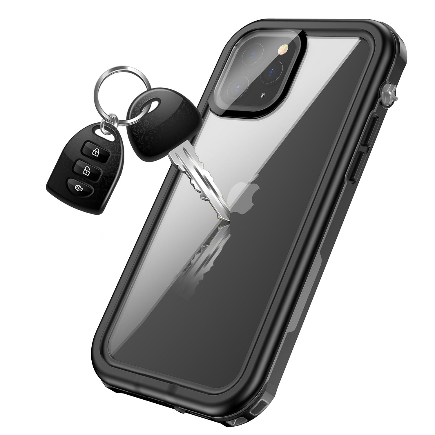 For iPhone 12 mini 13 mini 5.4 inch IP68 Waterproof Case Shockproof Protective Phone Cover Shell