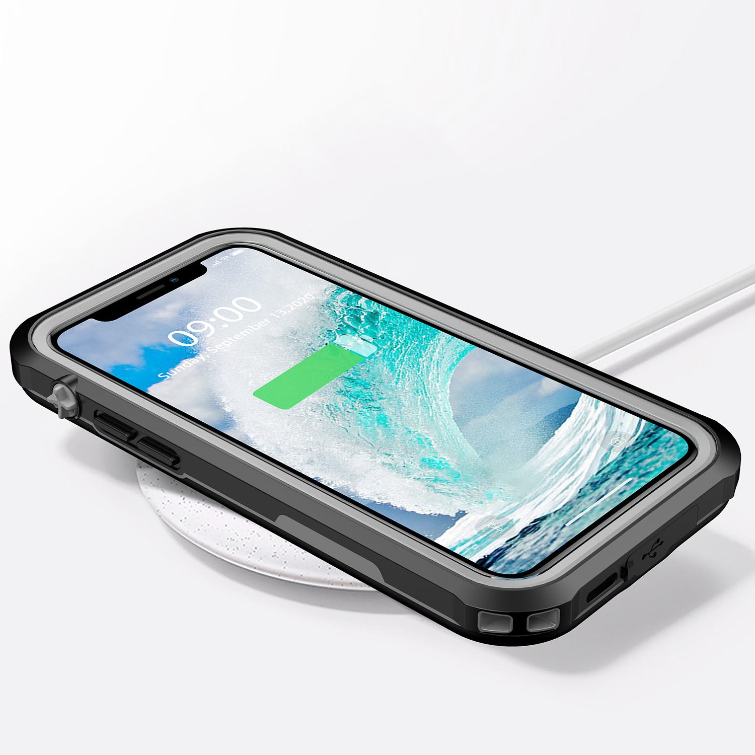 For iPhone 12 mini 13 mini 5.4 inch IP68 Waterproof Case Shockproof Protective Phone Cover Shell